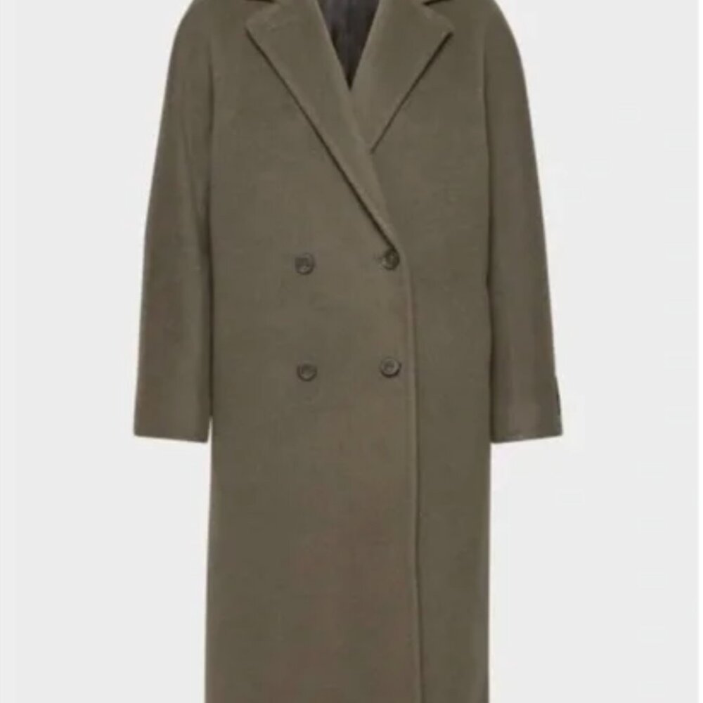 Aritzia Babaton The Slouch Coat - Soot - S